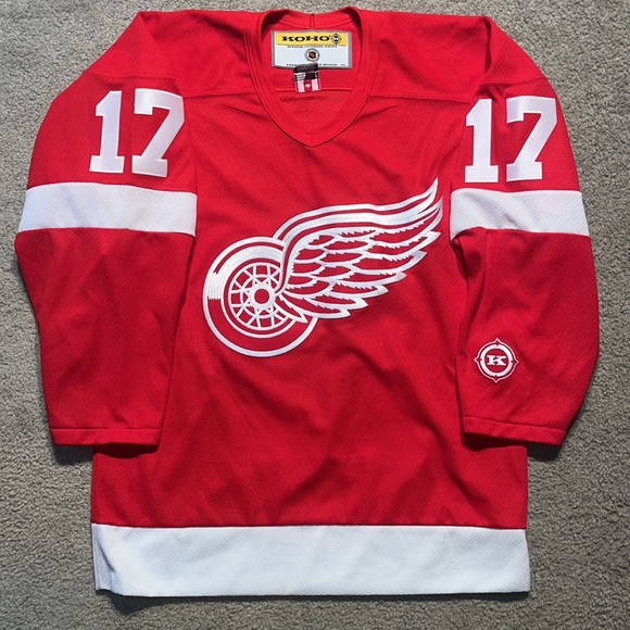 Brett Hull Detroit Red Wings Koho Jersey - Picture 2 of 6